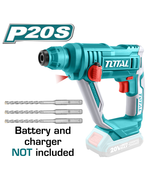 Πνευματικό πιστολέτο μπαταρίας TOTAL - TRHLI1601 - 20V (σώμα μόνο - χωρίς φορτιστή και μπαταρία) Πνευματικό πιστολέτο μπαταρίας TOTAL - TRHLI1601 - 20V (σώμα μόνο - χωρίς φορτιστή και μπαταρία)